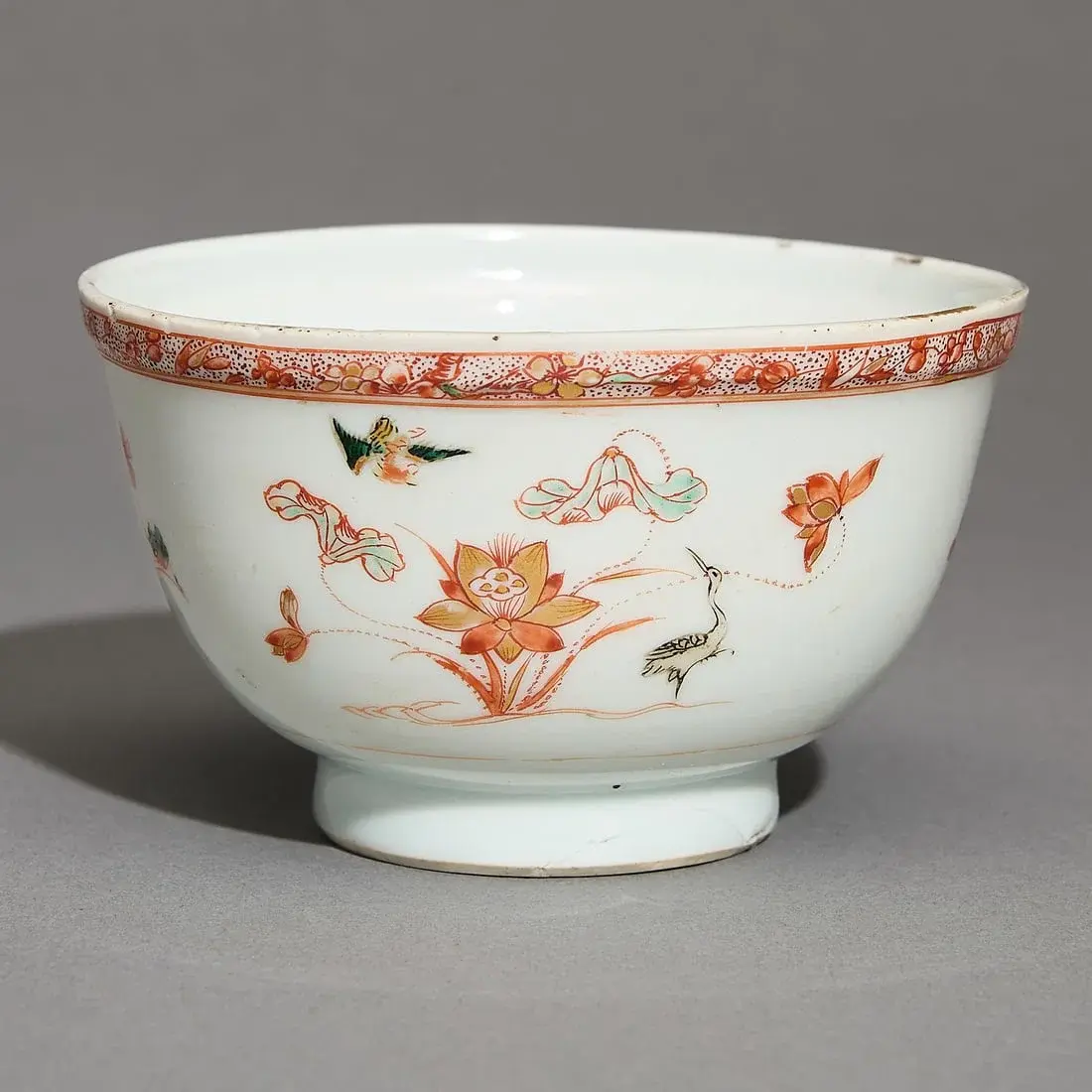 Chinese Export Kangxi Famille Verte Bowl