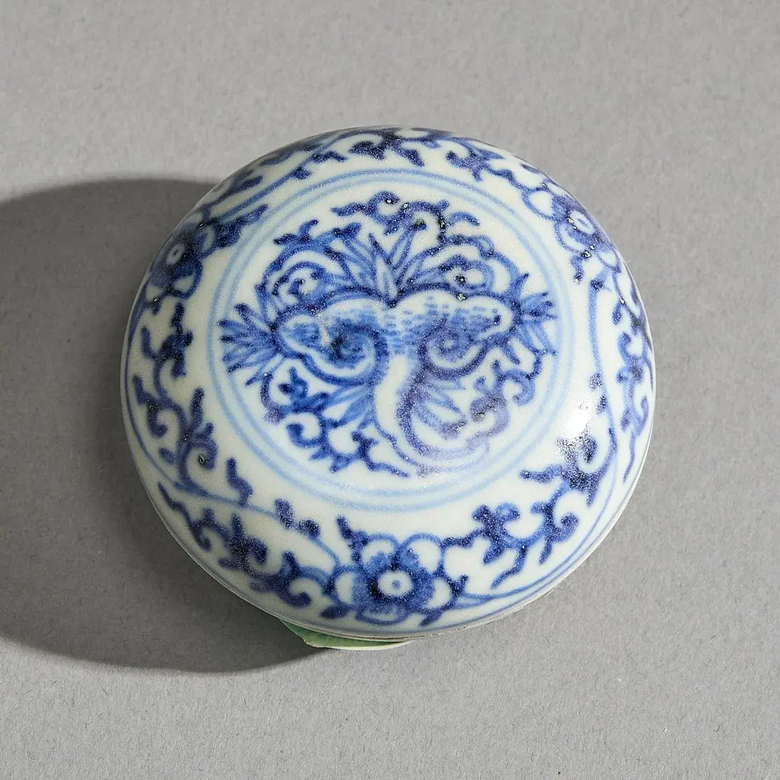 Chinese Hatcher Cargo Shipwreck Porcelain Pill Box