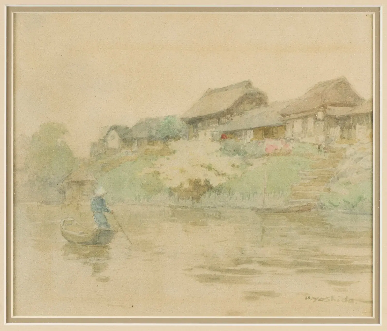 Hiroshi Yoshida Landscape Watercolor Painting