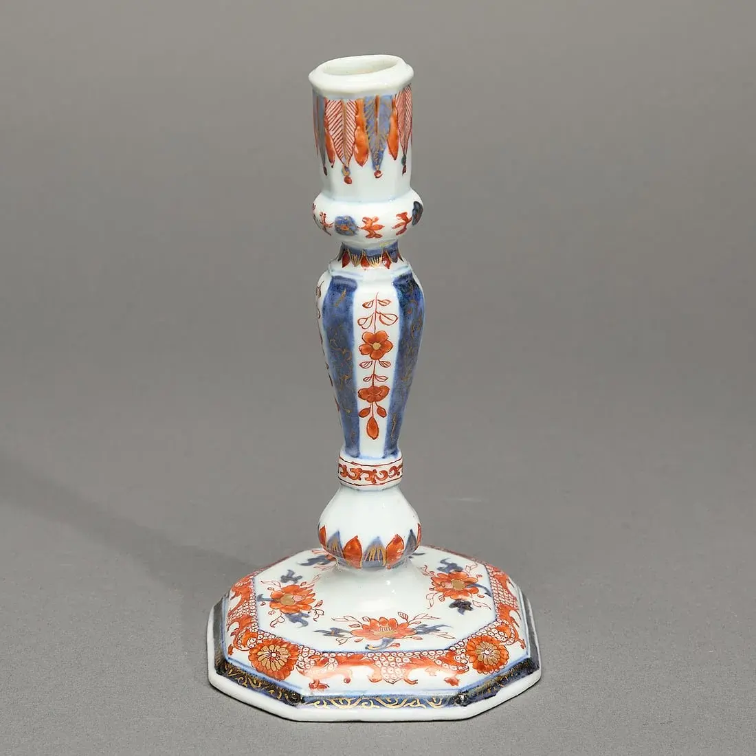 Chinese Export Imari Candlestick
