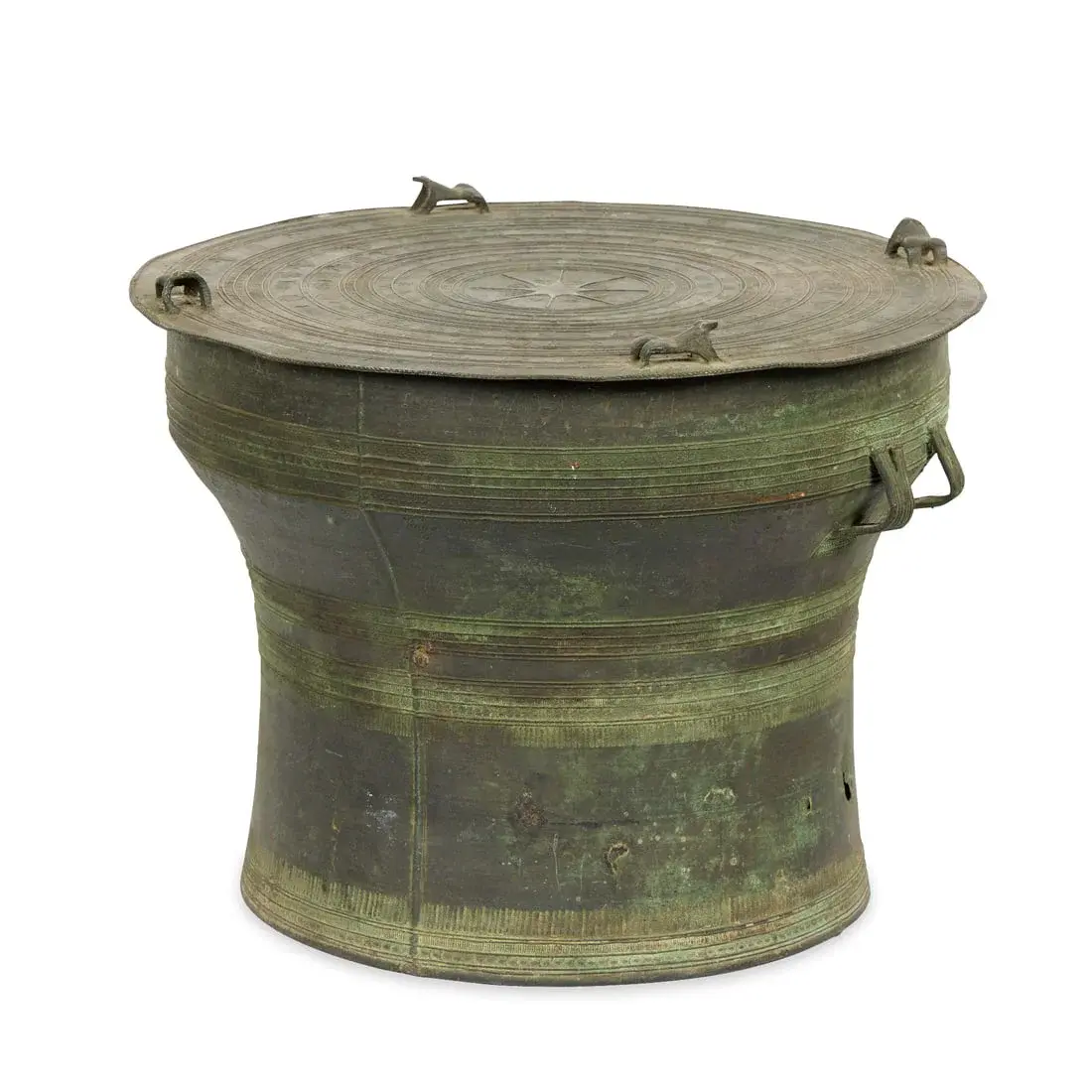 Southeast Asian Karen Bronze Frog Rain Drum