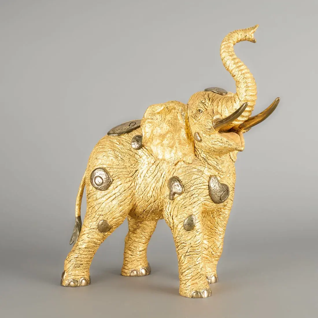 Jiang Tiefeng "Golden Elephant" Bronze 1994