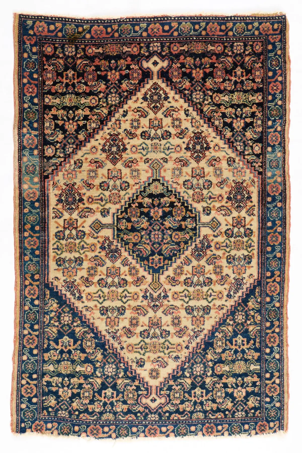 Persian Senneh Wool Rug 3'1" x 2'