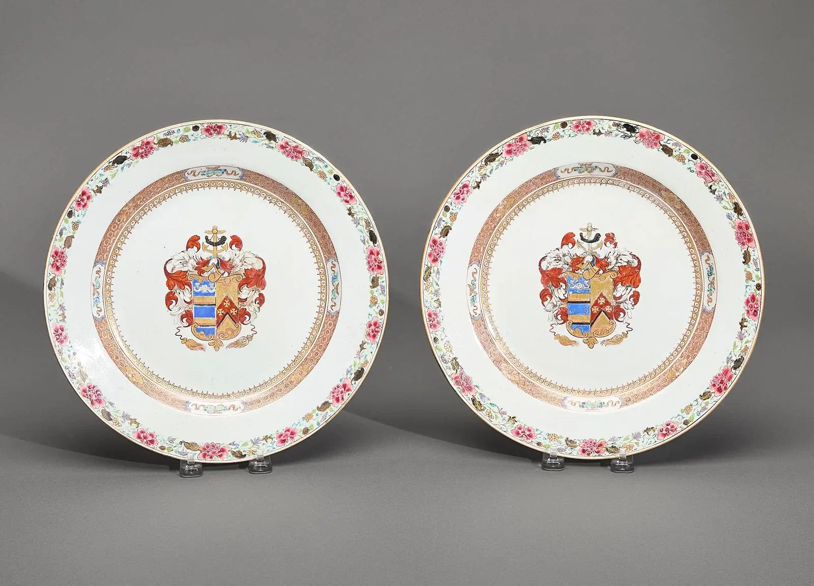 Pr Chinese Armorial Basins - Mertins/Peck