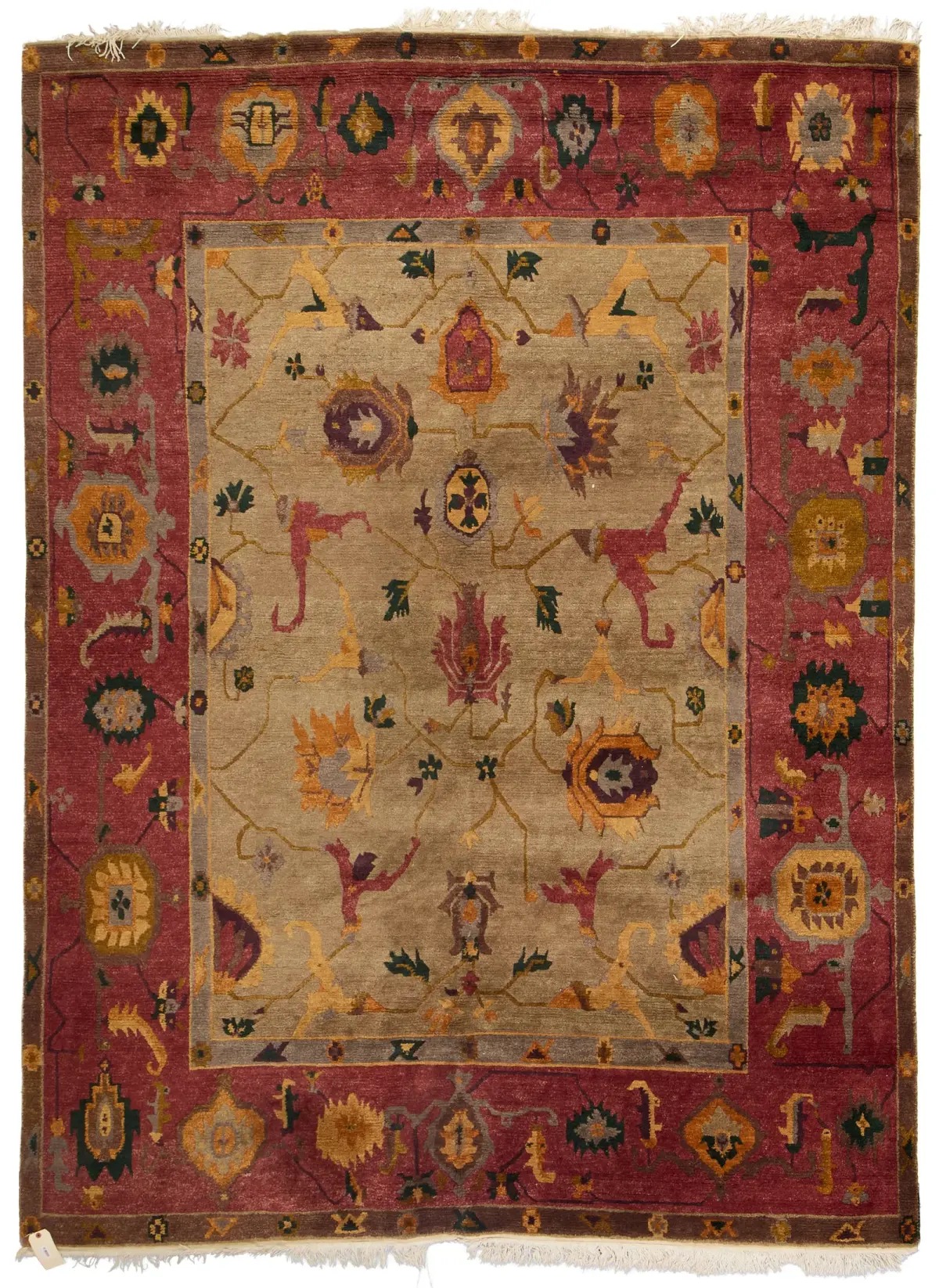 Tufenkian Tibetan "Zagros II Cocoa" Rug 11'5"x8'7"