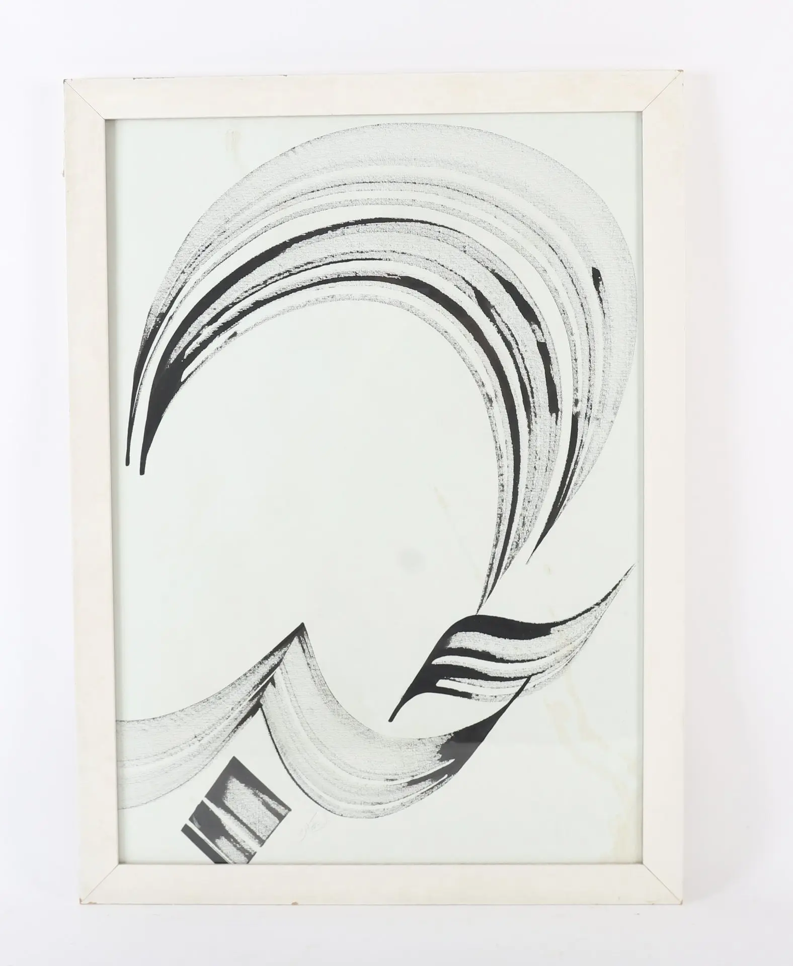 PAINTING "L'AMOUR" by Hassan MASSOUDY (1944) - Lot 322