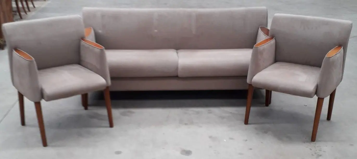 SET OF LIVING ROOM FURNITURE, 20th century - Lot 267