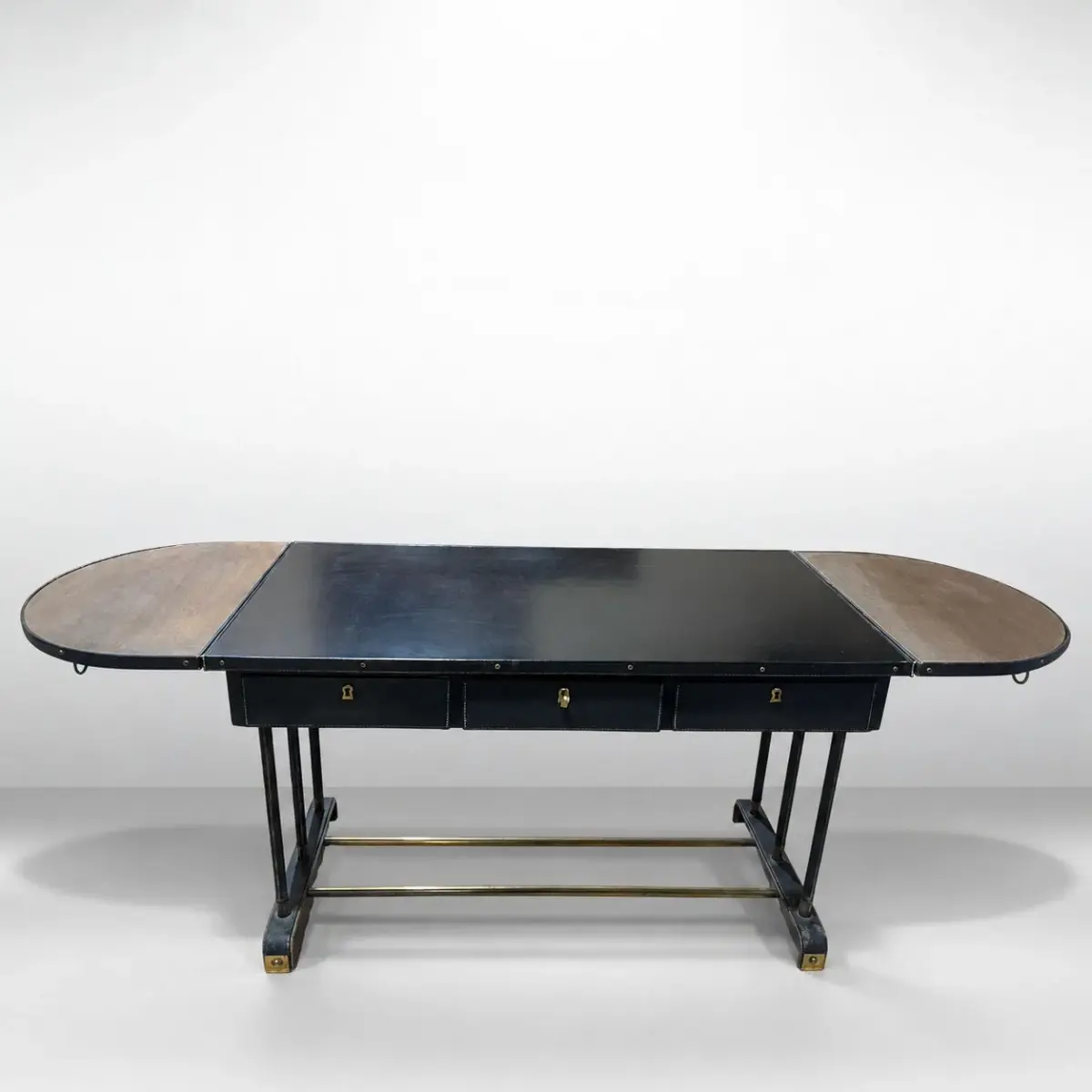 RECTANGULAR DESK by Jacques ADNET (1900–1984) - Lot 301