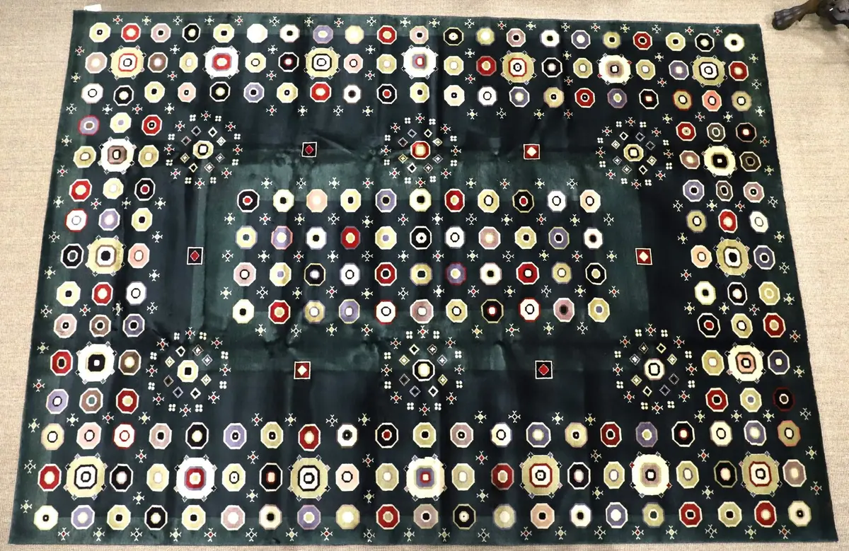 IMPORTANT AND BEAUTIFUL MODERN RUG, in the style of Barbro N - Lot 228