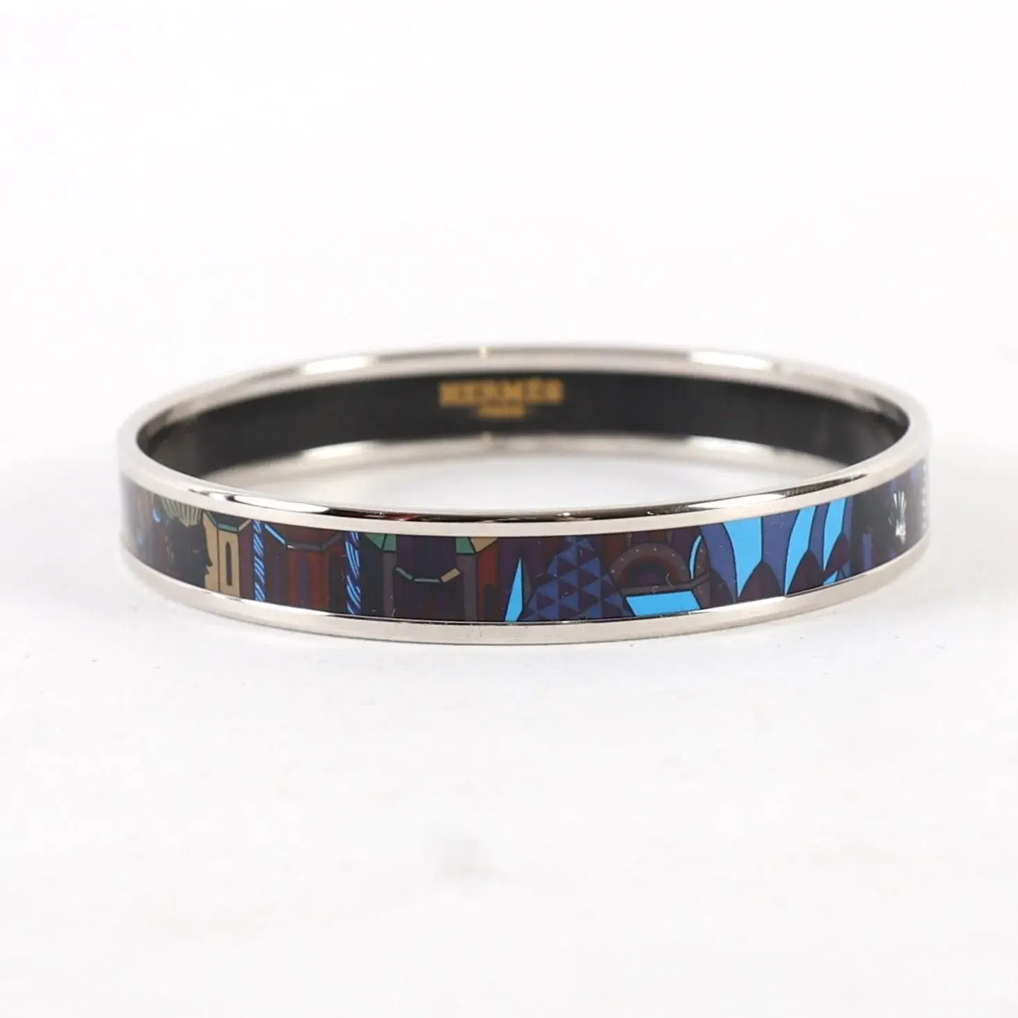 HERMÈS ENAMEL BRACELET - Lot 2