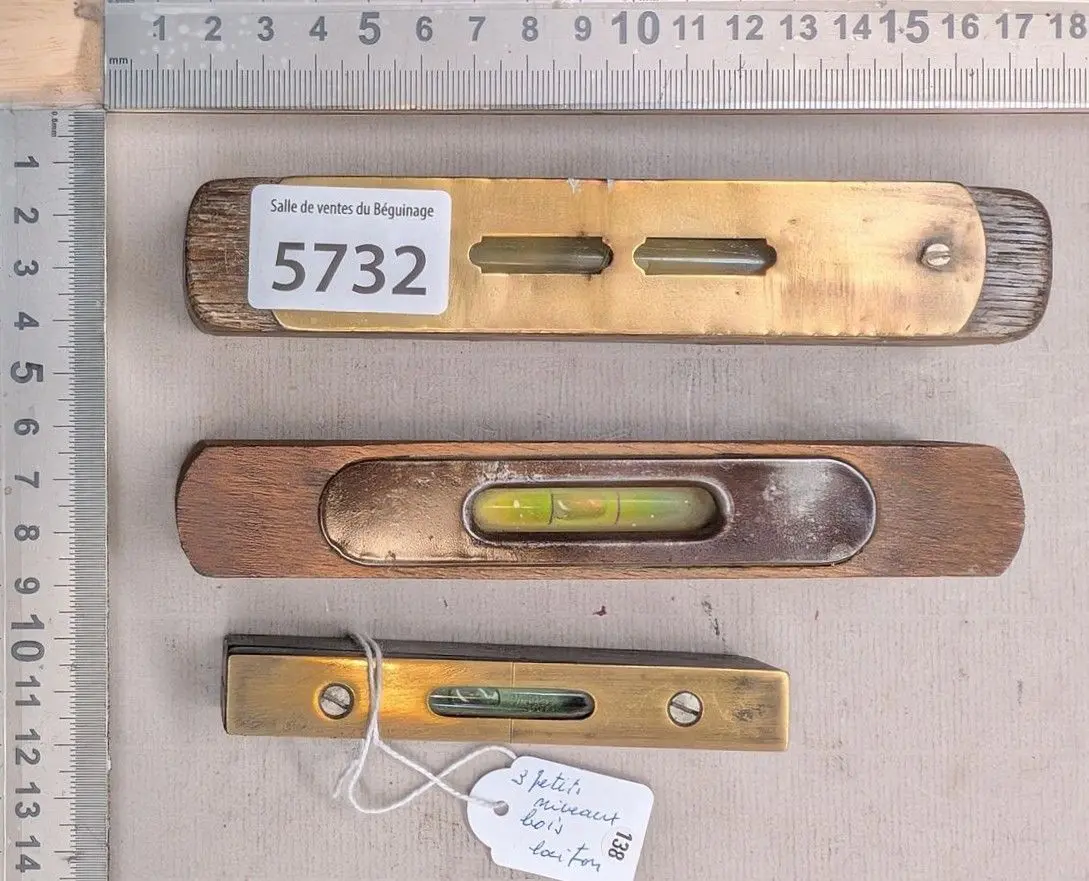 3 Old wooden shelves—see photos for dimensions and condition