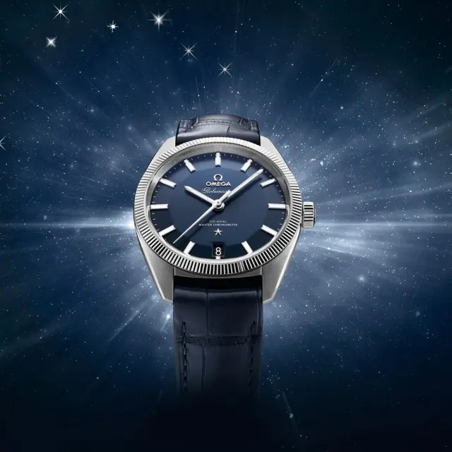 Omega Constellation Globemaster Blue dial 39mm 130.33.39.21.03.001