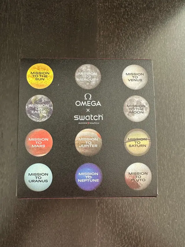 Swatch Moonswatch "Mission To Mars" Swatch x Omega White 42 SO33R100
