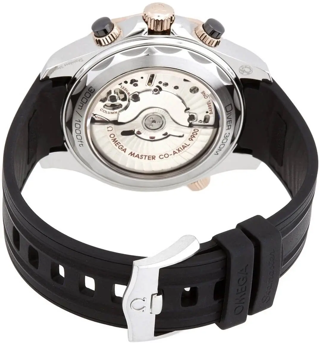 Omega Seamaster Diver Black 300M Rubber Strap 44mm 210.22.44.51.01.001