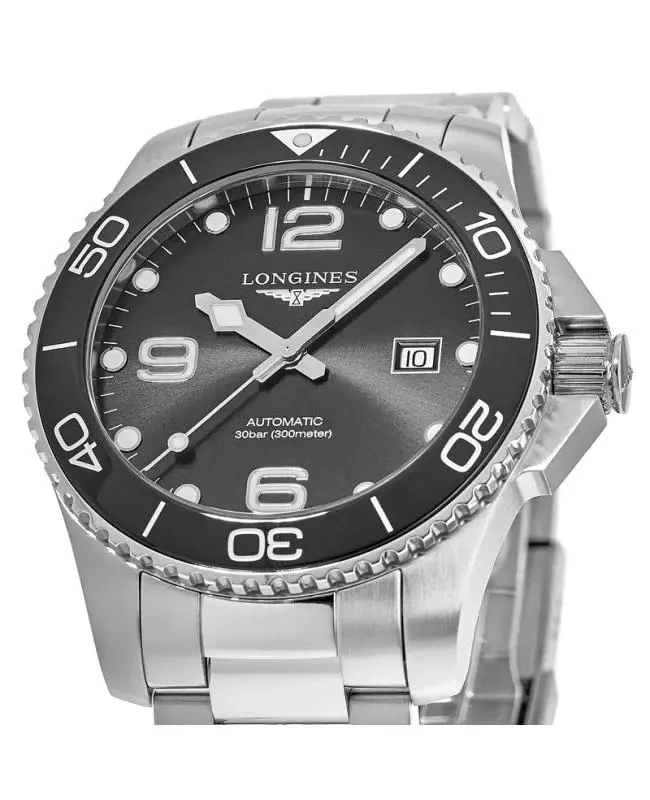 Longines Hydroconquest Automatic Black dial 43mm L3.782.4.56.6
