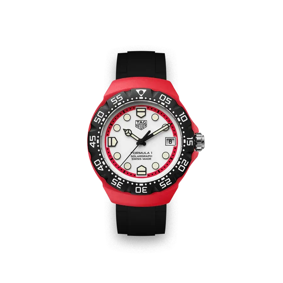 TAG Heuer Formula 1 Solargraph White dial 38mm WBY1161.FT8086