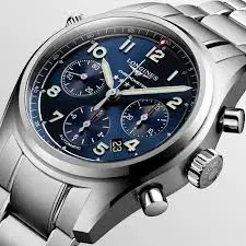 Longines Spirit Automatic Chronograph Blue dial Mens watch 42mm L3.820.4.93.6