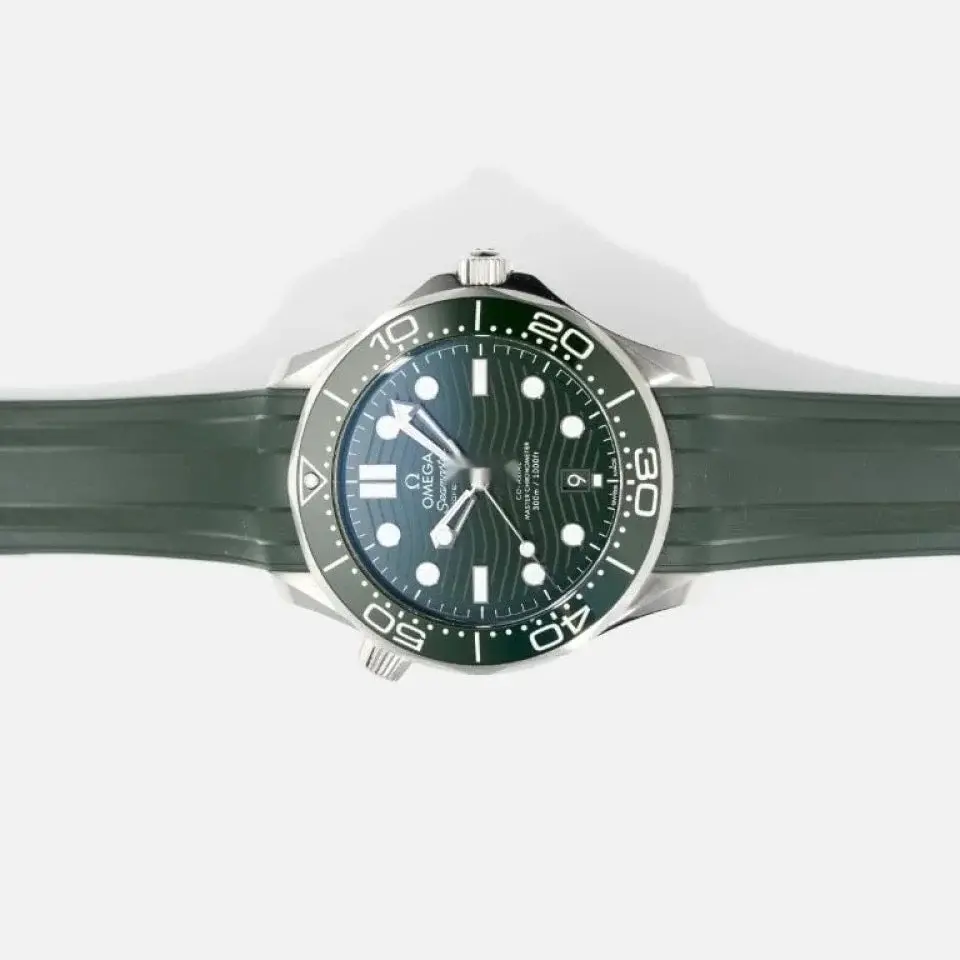 Omega Seamaster Green 300M Chronometer Watch 42mm 210.32.42.20.10.001