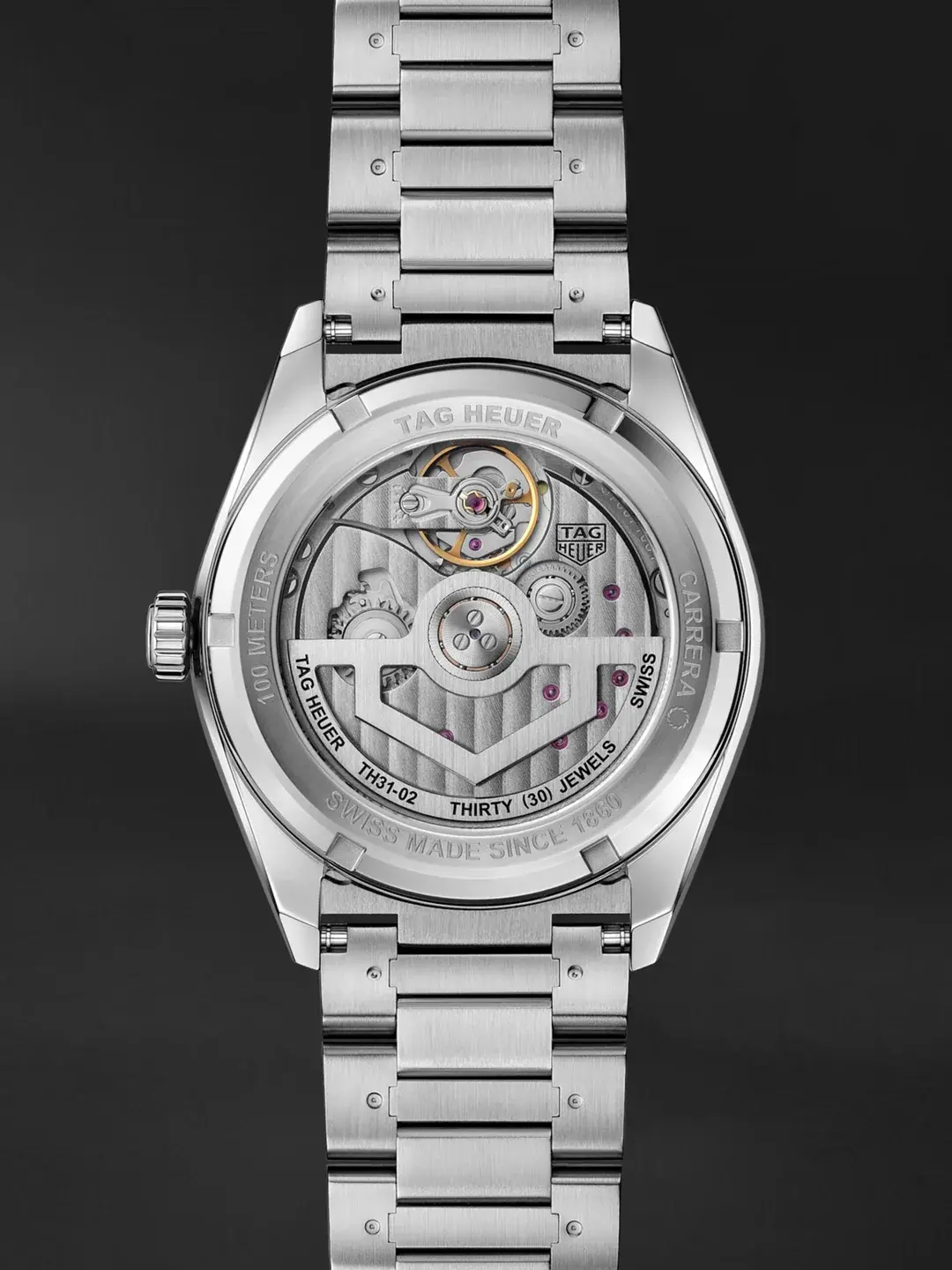 TAG Heuer Carrera Day-date Green dial 41mm WDA2115.BA0043 Bracelet