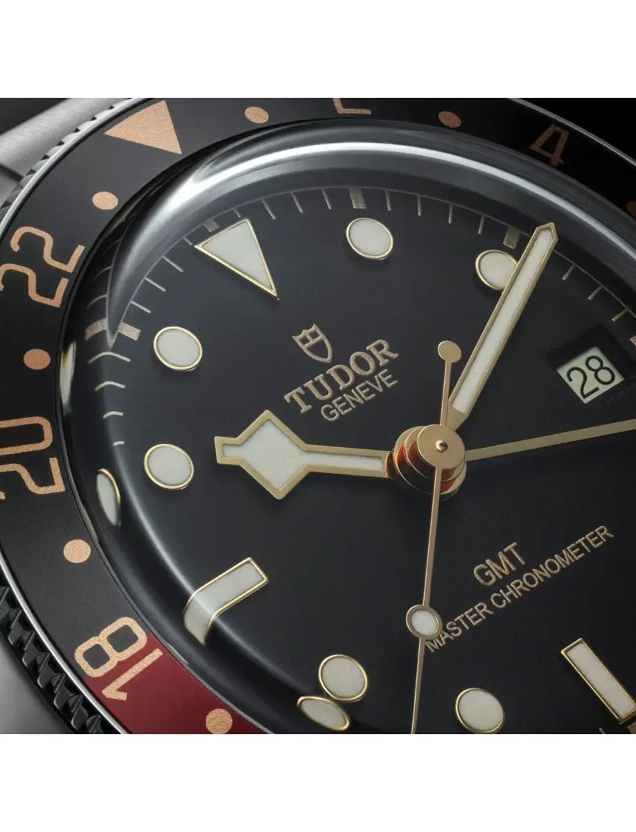 Tudor Black Bay 58 Gmt Black dial 39mm M7939G1A0NRU-0002 Rubber strap