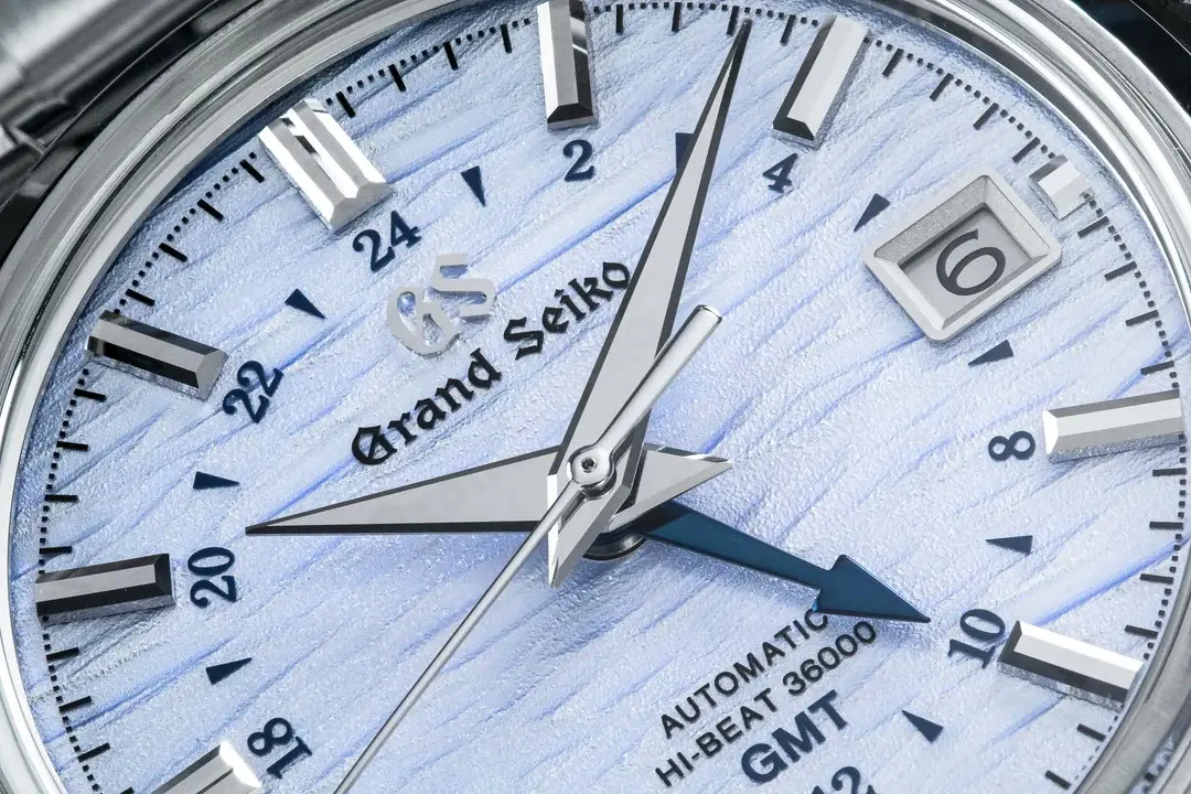 Grand Seiko Elegance Hi-Beat GMT Blue dial 39mm SBGJ249 Bracelet