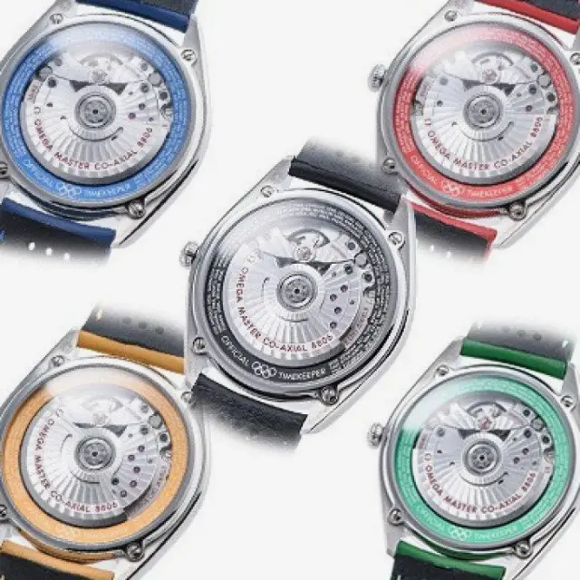Omega Seamaster Olympic Limited Edition set of 5 39.5mm 522.32.40.20.04.001