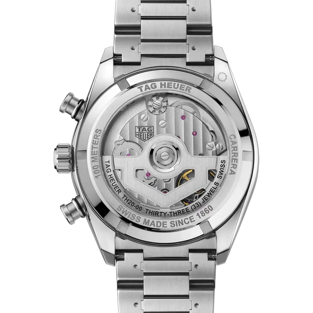 TAG Heuer Carrera Chronograph Sport Silver dial 42mm CDB2113.BA0054 Bracelet