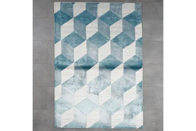 Käsinsolmittu matto, 176 x 123 cm, Intia