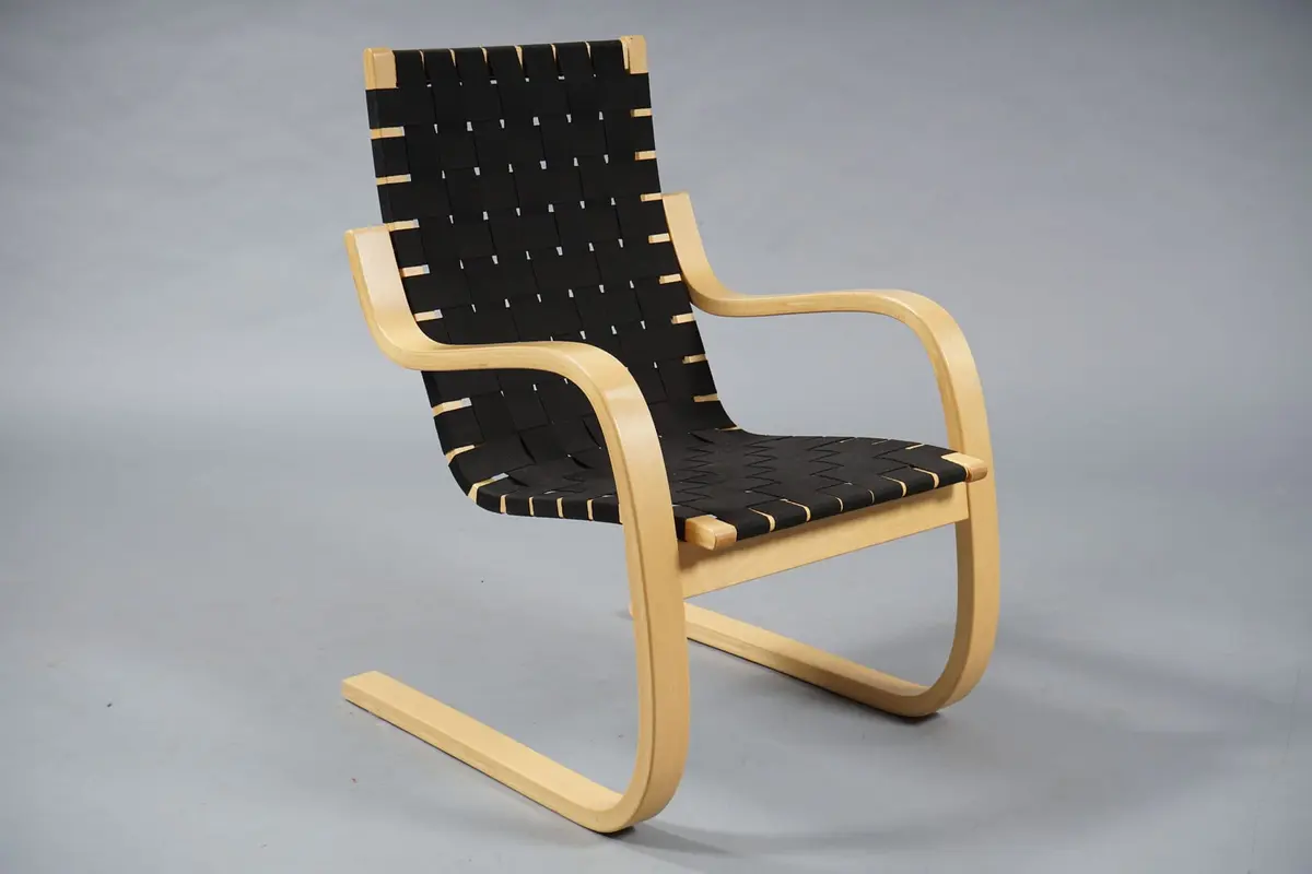 ALVAR AALTO, ARTEK, nojatuoli, malli 406