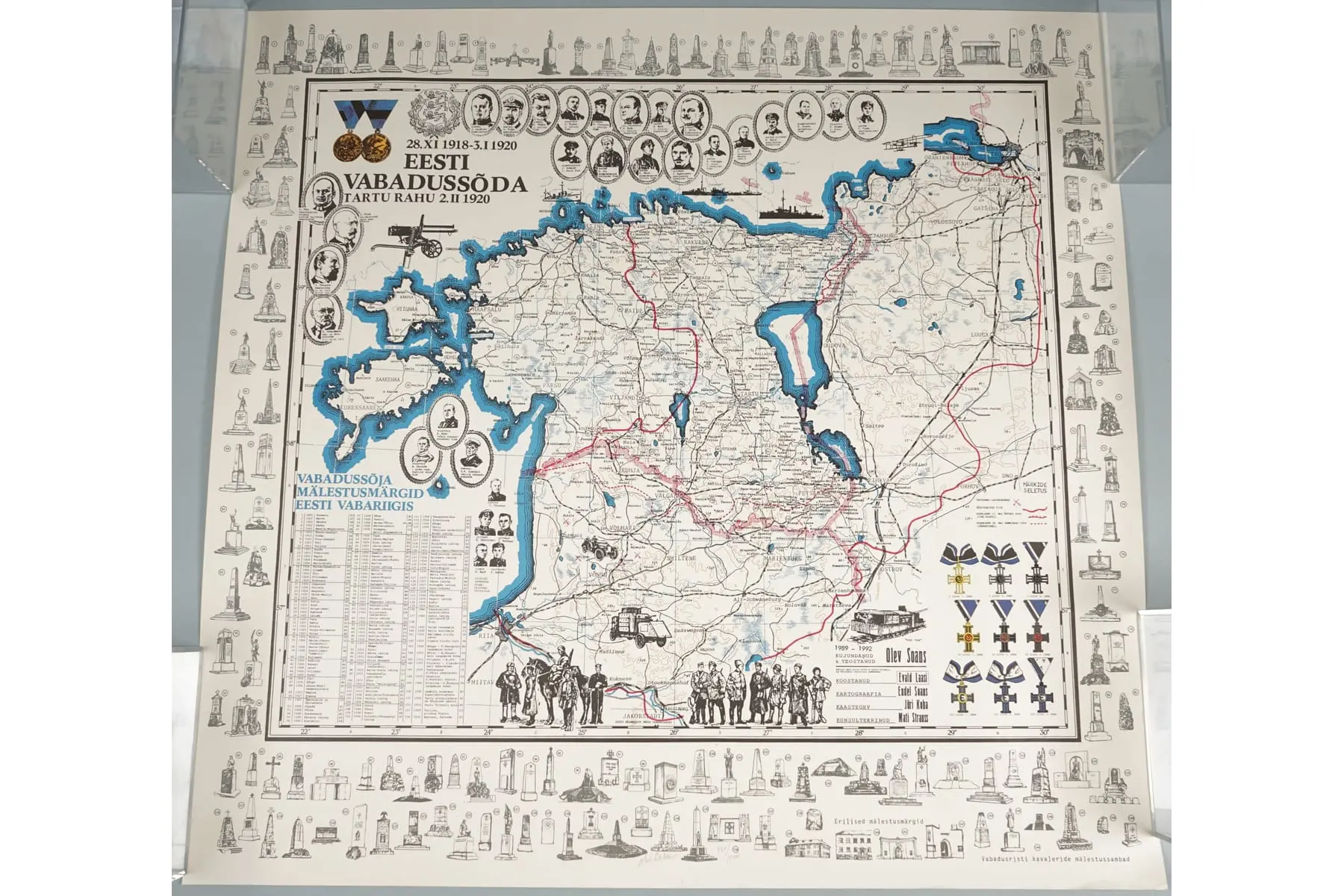 * OLEV SOANS, Eesti vapaussota, vedos 768/1500