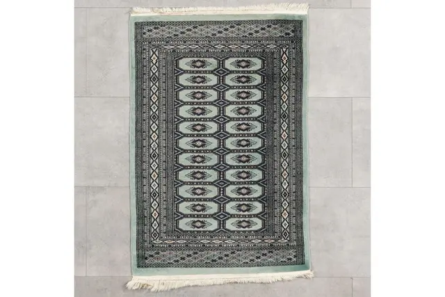 !Käsinsolmittu matto, 93 x 63 cm, Pakistan