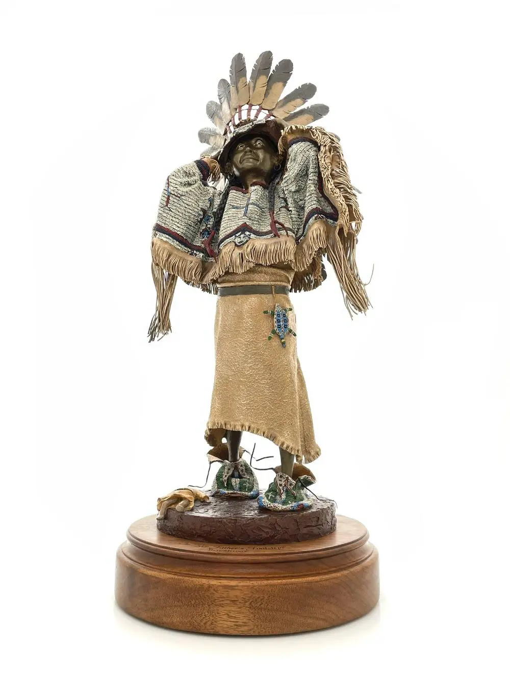 DAVE MCGARY "IN HER FATHER'S FOOTSTEPS" BRONZE SCULPTURE