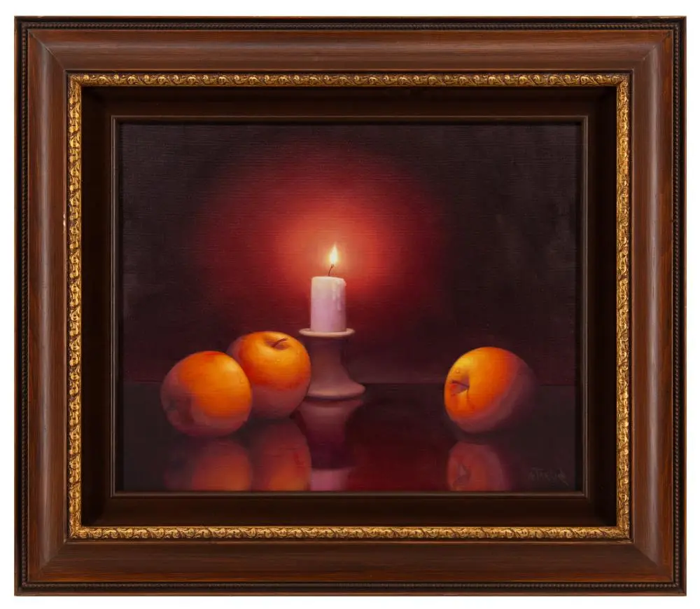 AL JACKSON STILL LIFE OIL ON CANVAS