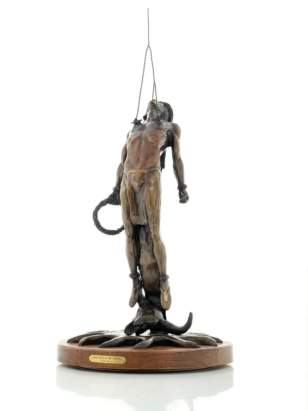 CHRIS NAVARRO "VISION QUEST OF THE SUNDANCE" BRONZE SCULPTURE