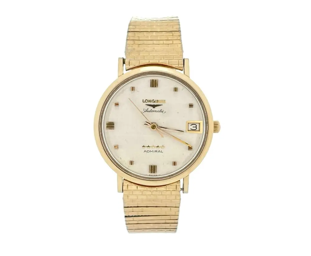 LONGINES ADMIRAL 10K GOLD FILLED AUTOMATIC WATCH