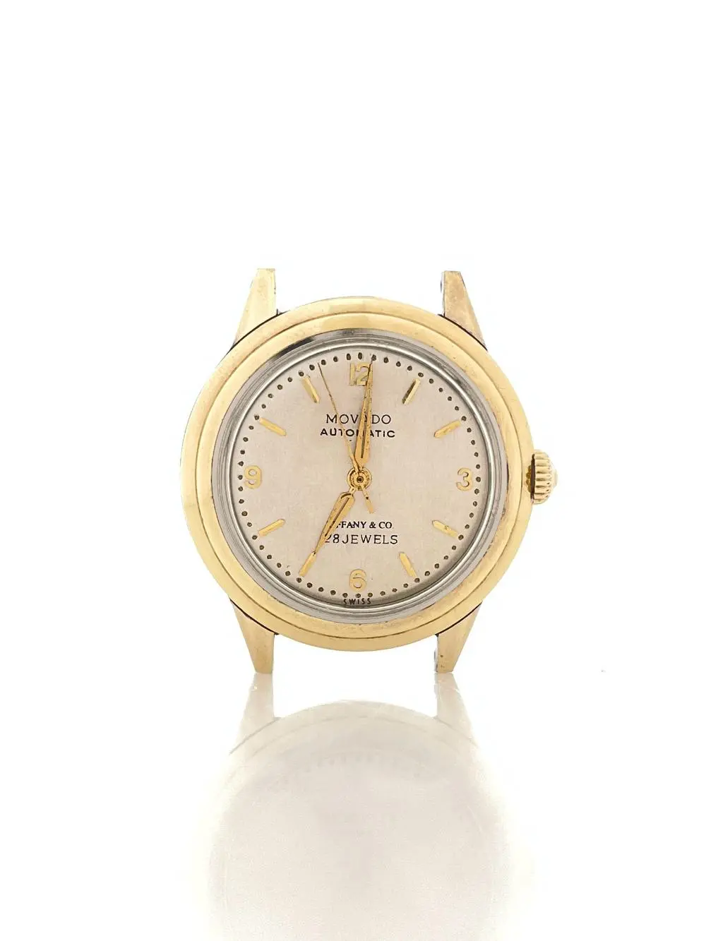 RARE! VINTAGE TIFFANY & CO BY MOVADO 28 JEWEL AUTOMATIC WATCH