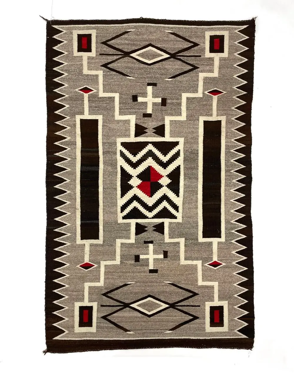 NAVAJO STORM PATTERN WEAVING / RUG