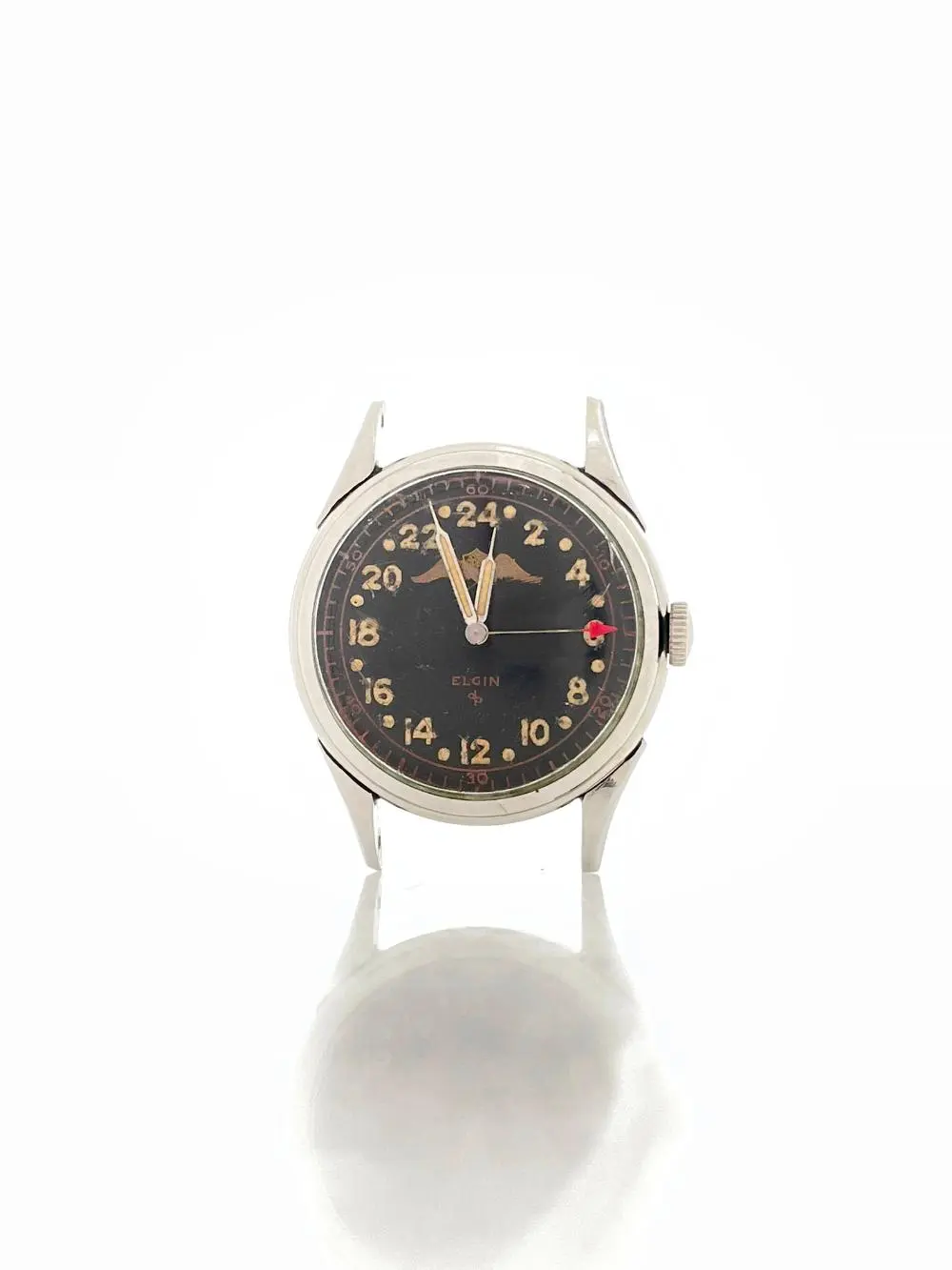 ELGIN AOPA PILOTS 24 HOUR WRIST WATCH