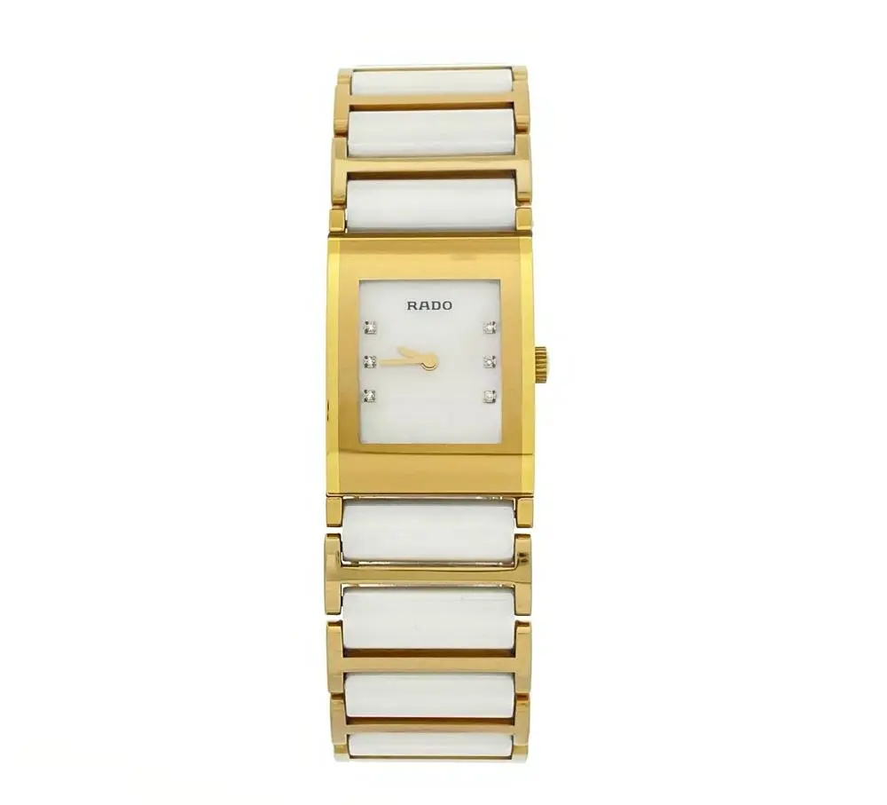 RADO INTEGRAL JUBILE STAINLESS STEEL, CERAMIC DIAMOND & MOTHER OF