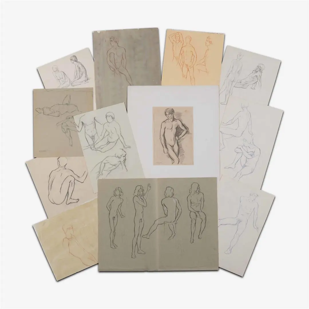 Rudolf Bonnet (Amsterdam 1895 - Laren (NH) 1978) Sketches...