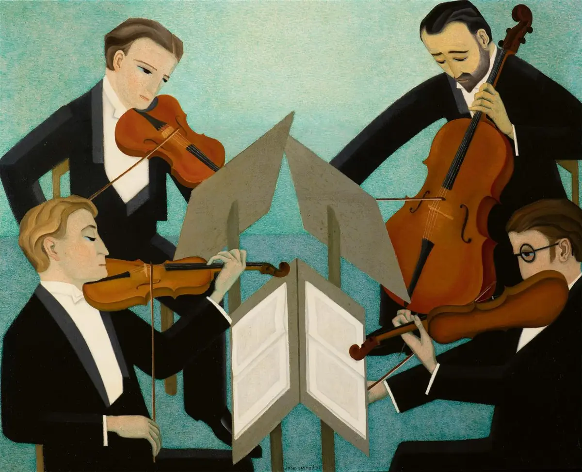 Johan van Hell (Amsterdam 1889 - 1952) String quartet...