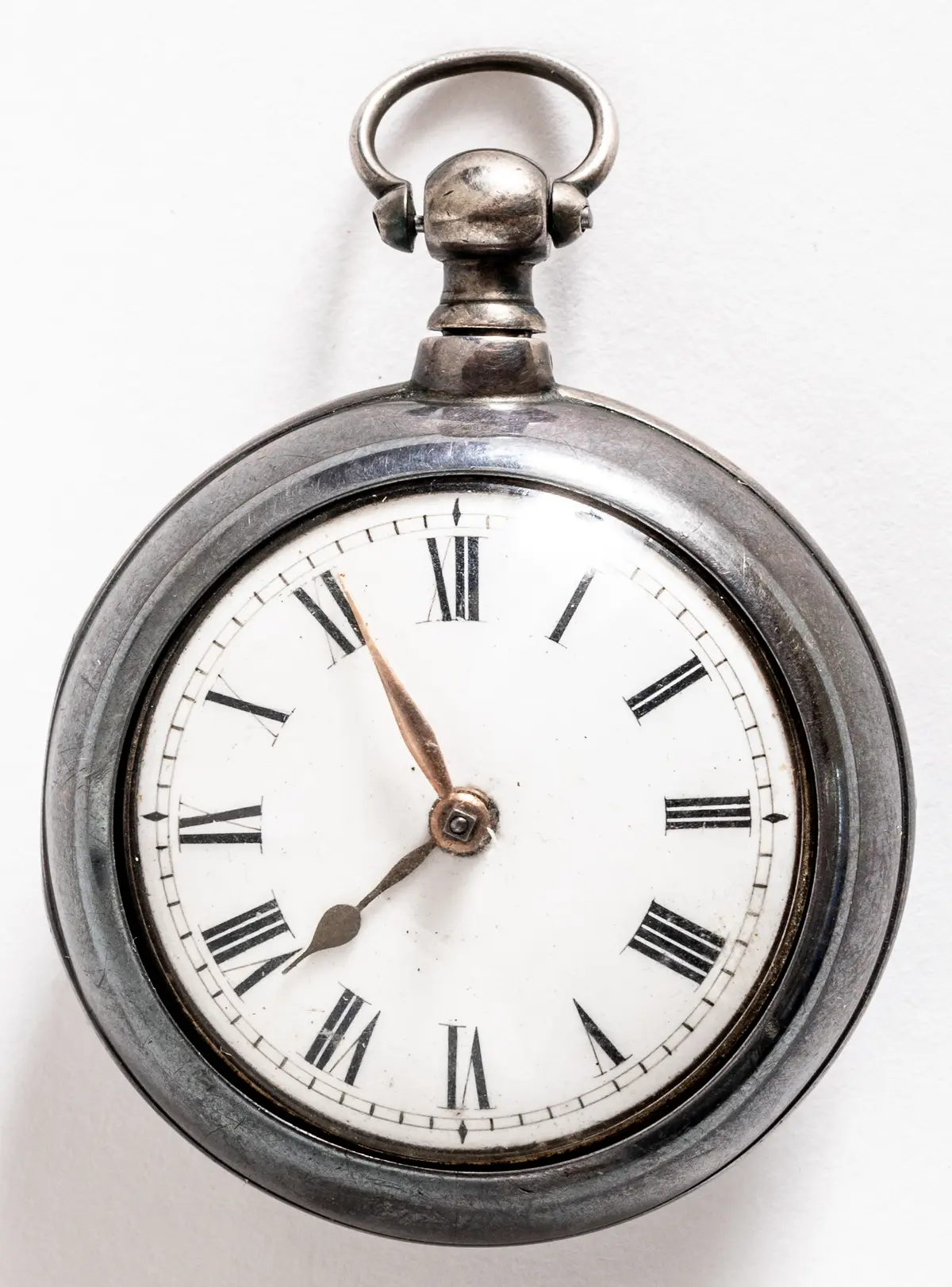 Lot 304: RICHARD WELLS FUSEE POCKET WATCH WITH OUTER CASE
