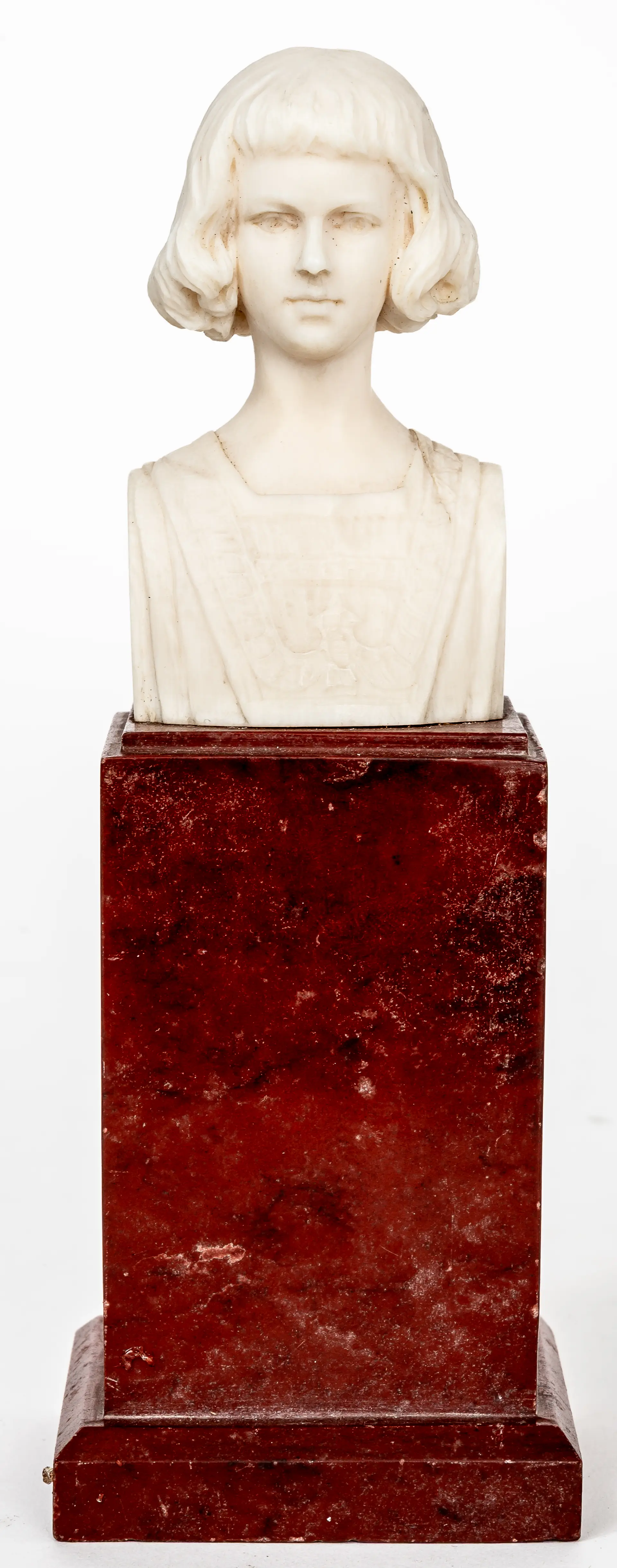 Lot 427: BUST OF A YOUNG LADY