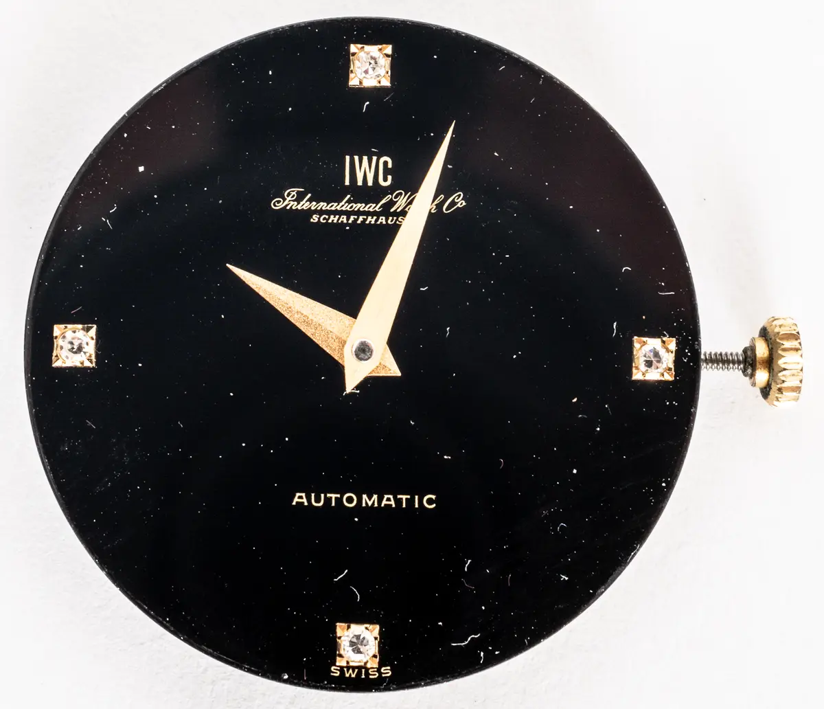 Lot 311: IWC DIAL AND MOVEMENT