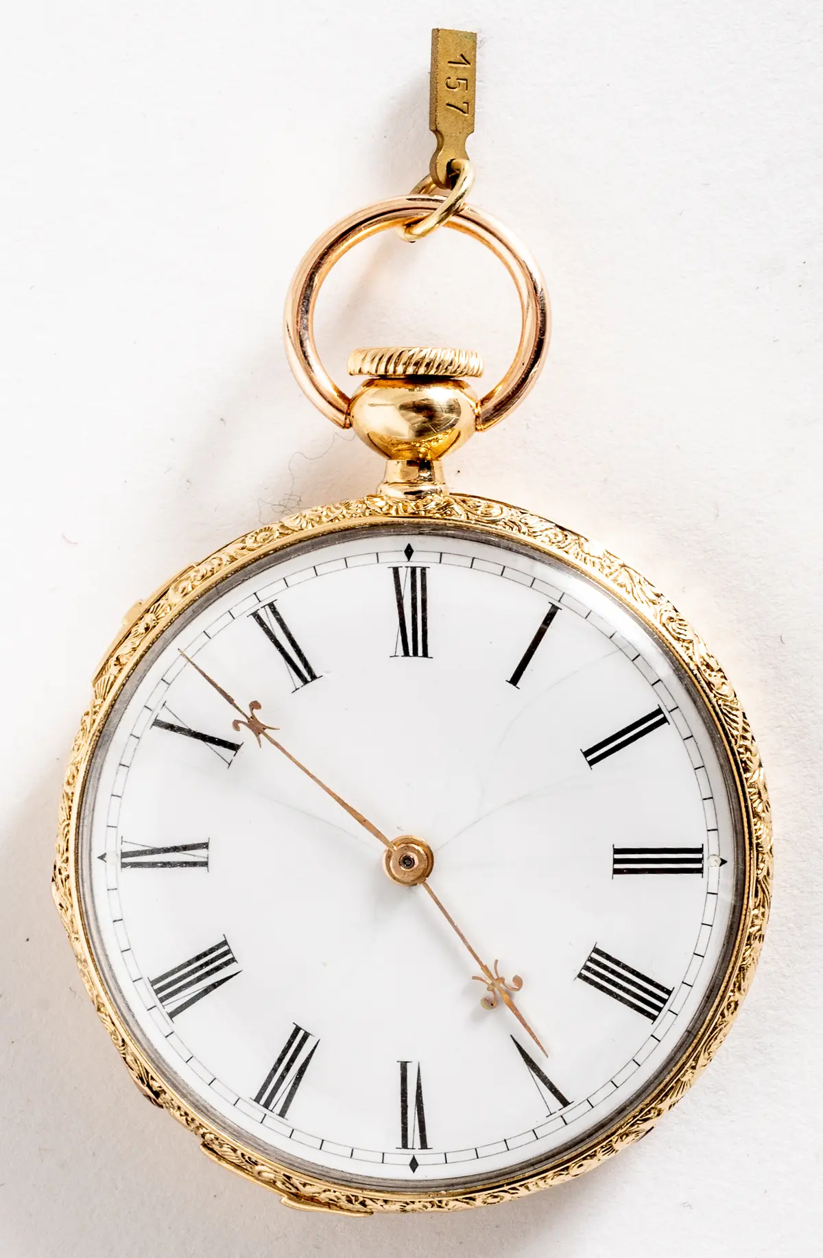Lot 305: (157) EARLY GOLD PATEK LÉPINE WITH QUARTER REPEATER