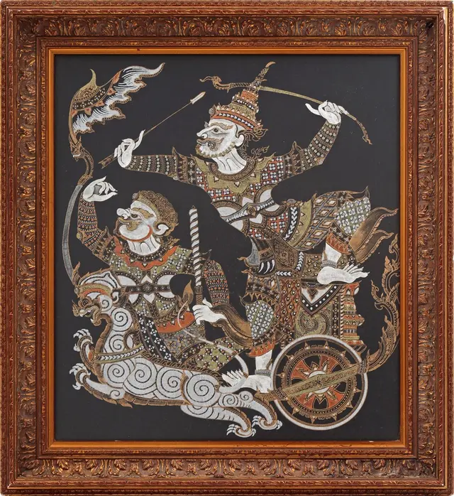 Balinese wanddecoratie