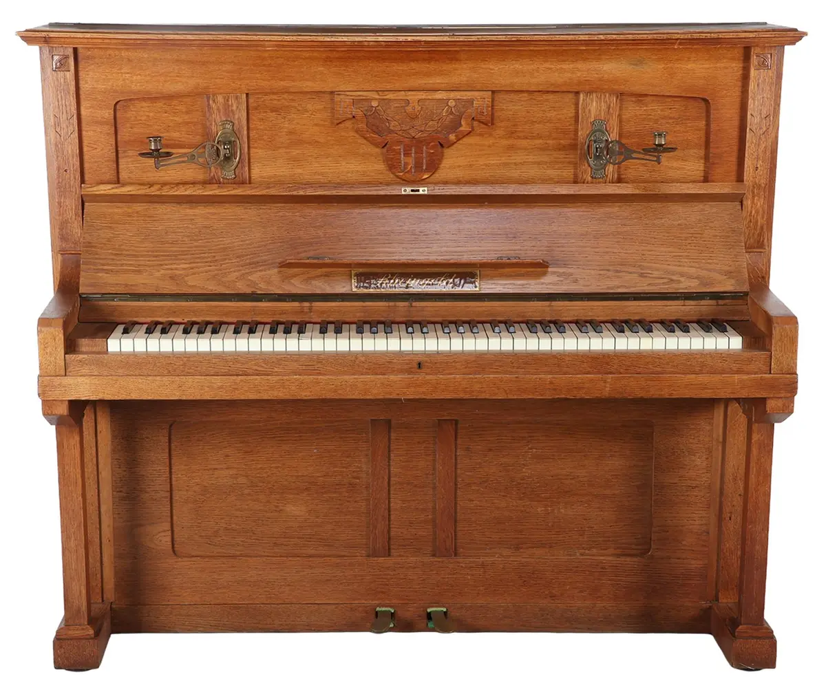 Rheingold piano in eiken kast