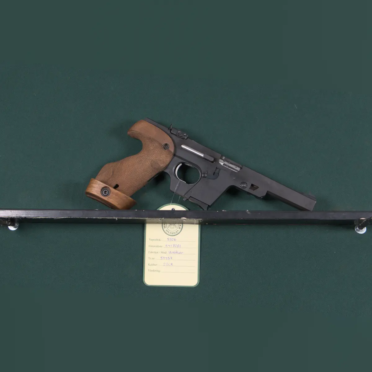 Walther GSP kal. 22LR #59437.