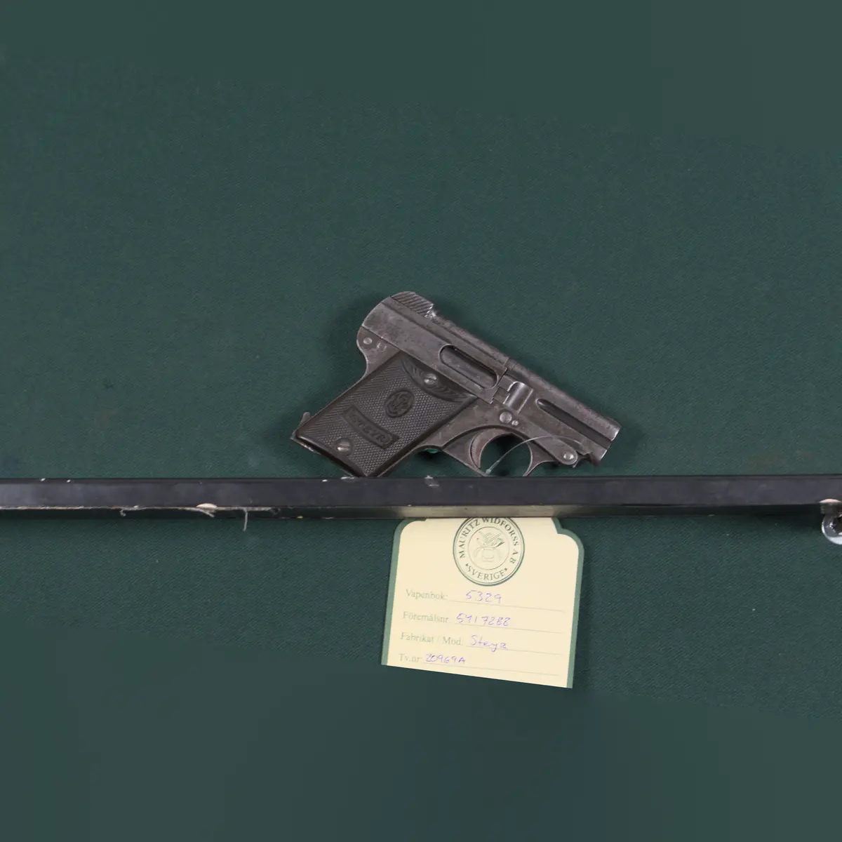 Steyr 1909 kal. 6,35 #20969A.