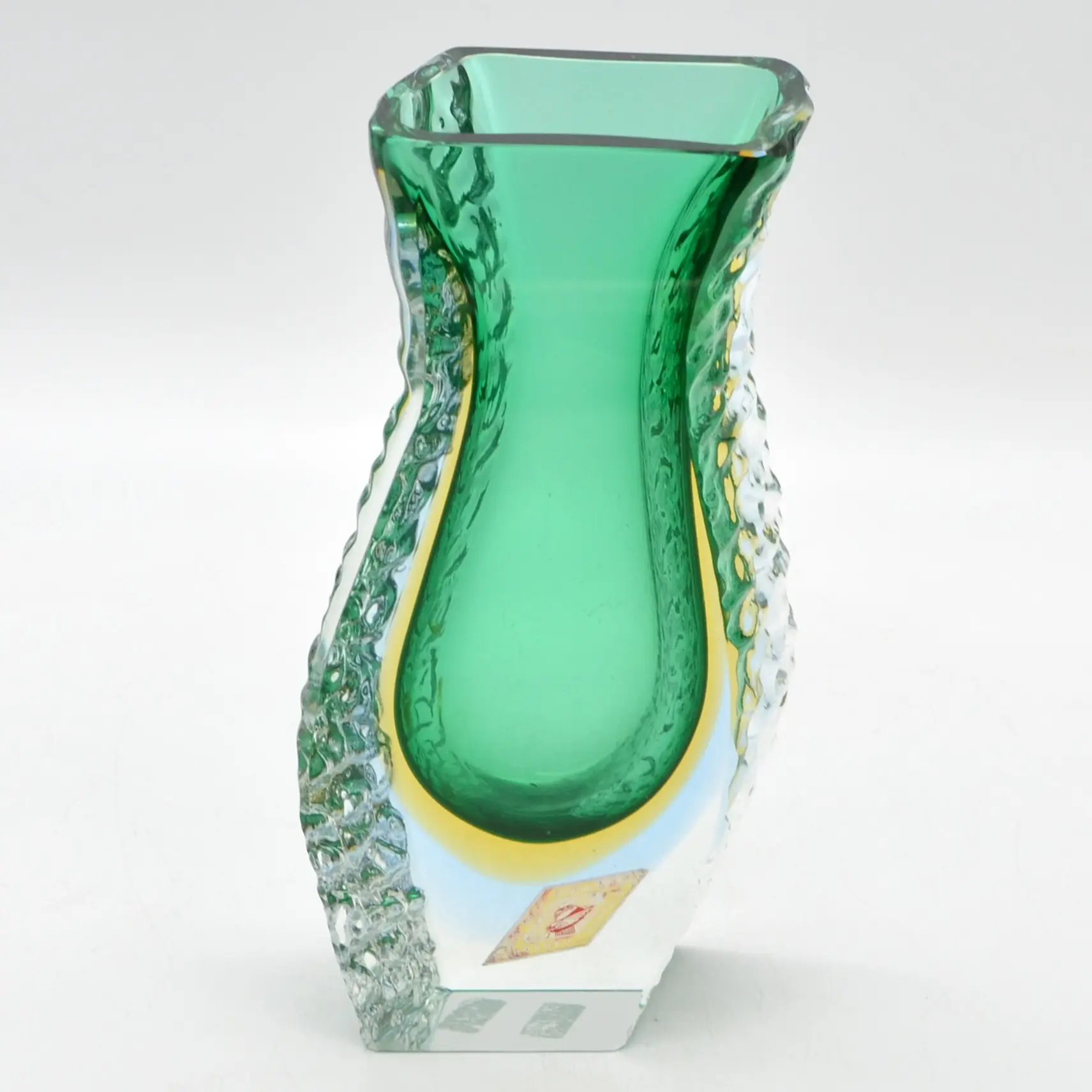 ALESSANDRO MANDRUZZATO. MURANO DESIGNERVASE, VETRI MOLATI, BONORA